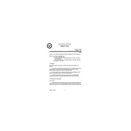 DOD DODD-3115.09
