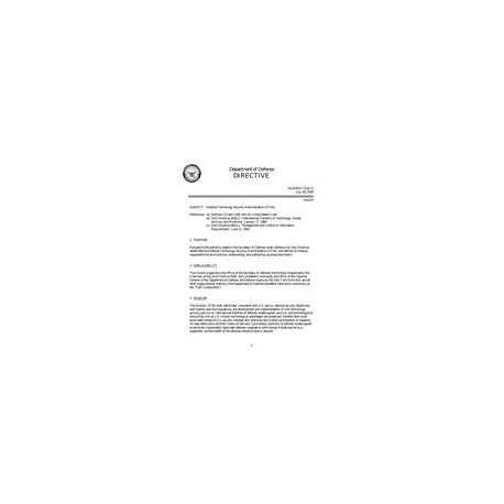 DOD DODD-5105.72