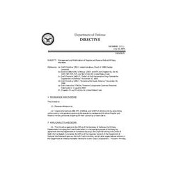DOD DODD-1352.1