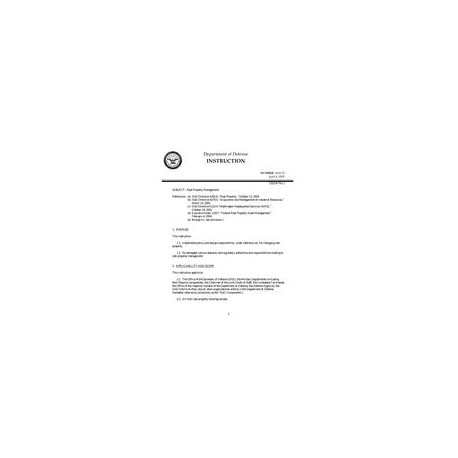 DOD DODI-4165.70