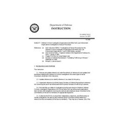 DOD DODI-5505.8