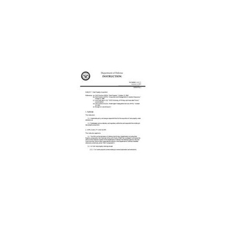 DOD DODI-4165.71