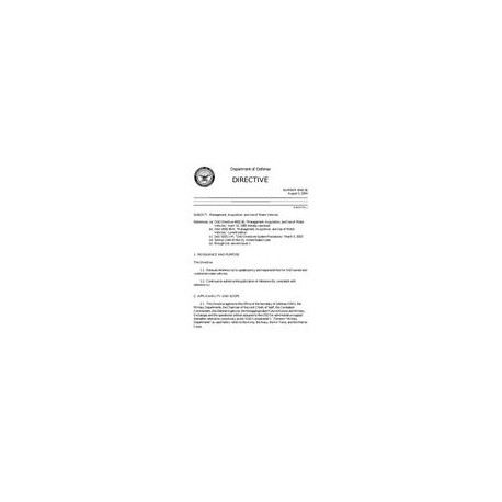 DOD DODD-4500.36