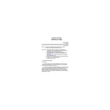 DOD DODI-4630.8