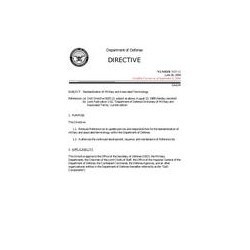 DOD DODD-5025.12
