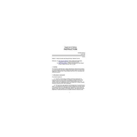 DOD DODI-6040.42