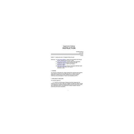 DOD DODI-6040.43
