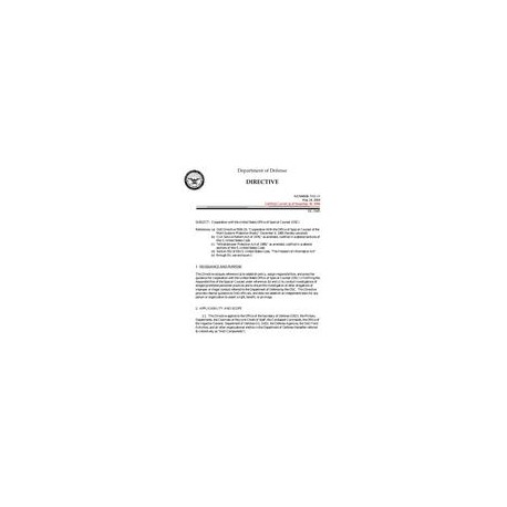 DOD DODD-5500.19