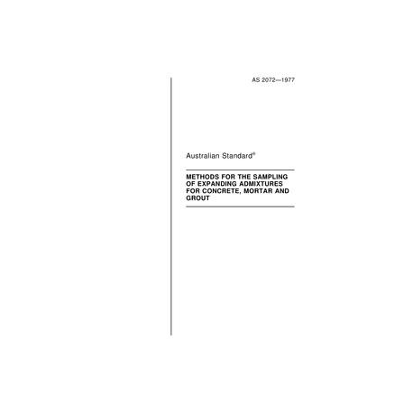 AS 2072-1977 [ Superseded ]