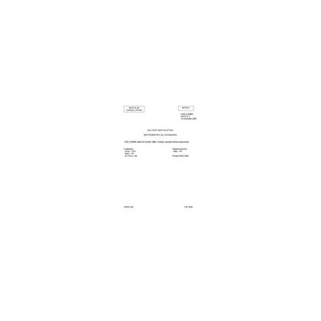 DOD DOD-S-85694 Notice 1 - Cancellation