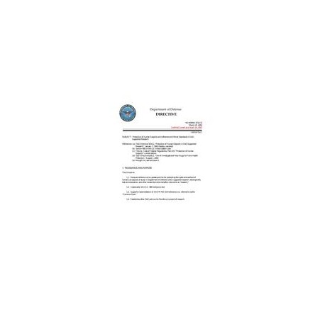 DOD DODD-3216.2
