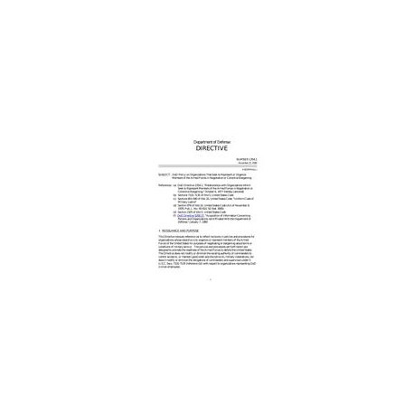 DOD DODD-1354.1