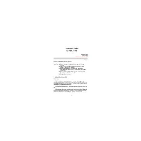 DOD DODD-1344.9