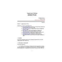 DOD DODD-1015.11