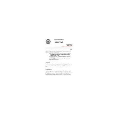 DOD DODD-5105.67