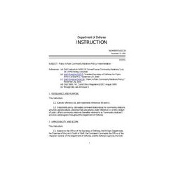 DOD DODI-5410.19