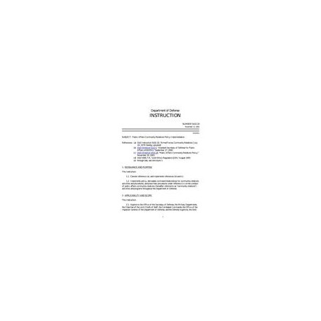 DOD DODI-5410.19
