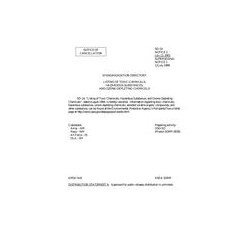 DOD SD-14 Notice 2 - Cancellation