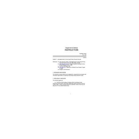 DOD DODI-1336.5