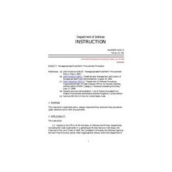 DOD DODI-4105.71