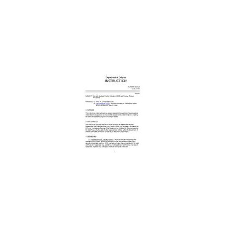 DOD DODI-6015.24