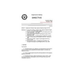DOD DODD-5205.10