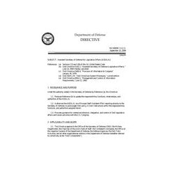 DOD DODD-5142.1