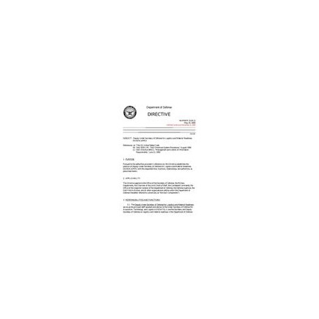 DOD DODD-5134.12
