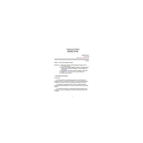 DOD DODD-5015.2