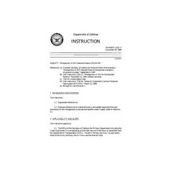 DOD DODI-1322.17