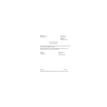 DOD DOD-F-24610 Notice 1 - Cancellation