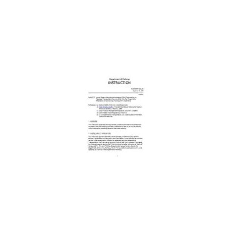 DOD DODI-4515.16