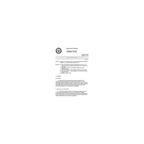DOD DODD-3115.8