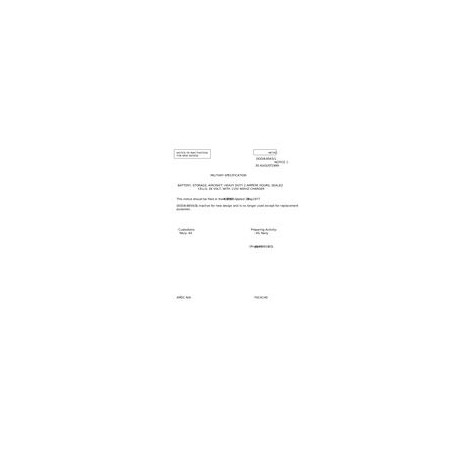 DOD DOD-B-8565/1 Notice 1 - Inactivation