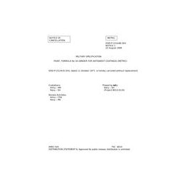 DOD DOD-P-15144B Notice 1 - Cancellation
