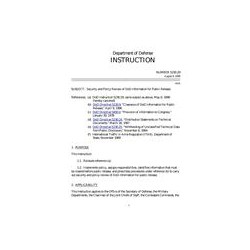 DOD DODI-5230.29