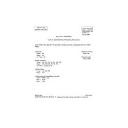 DOD DOD-HDBK-763 Notice 1 - Cancellation
