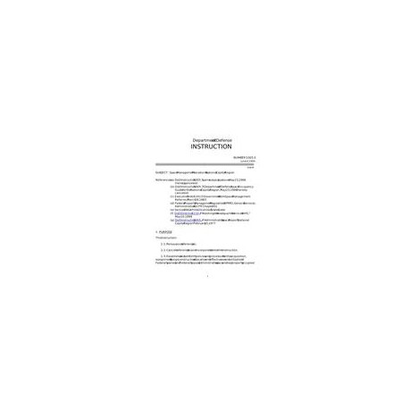 DOD DODI-5305.5