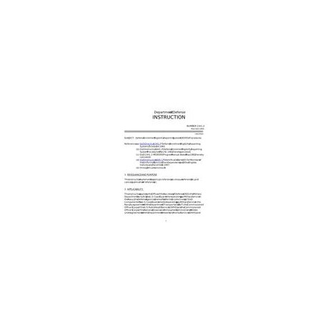DOD DODI-1341.2