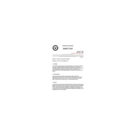 DOD DODD-5124.6