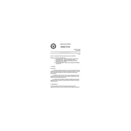 DOD DODD-5100.87