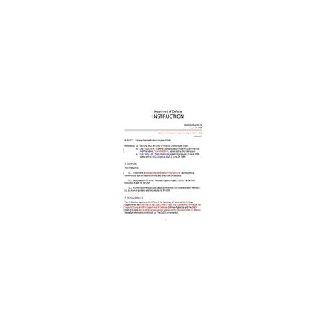 DOD DODI-4120.24