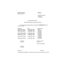 DOD DOD-B-15072E Notice 1 - Cancellation