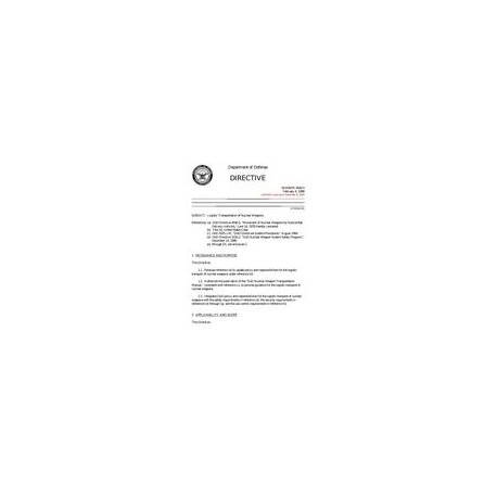 DOD DODD-4540.5