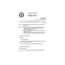 DOD DODD-6010.7