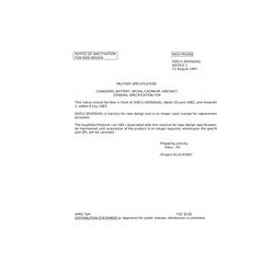 DOD DOD-C-85050 Notice 1 - Inactivation