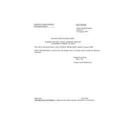 DOD DOD-C-85050/1A Notice 1 - Inactivation