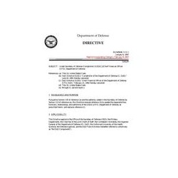 DOD DODD-5118.3