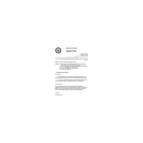 DOD DODD-1400.25