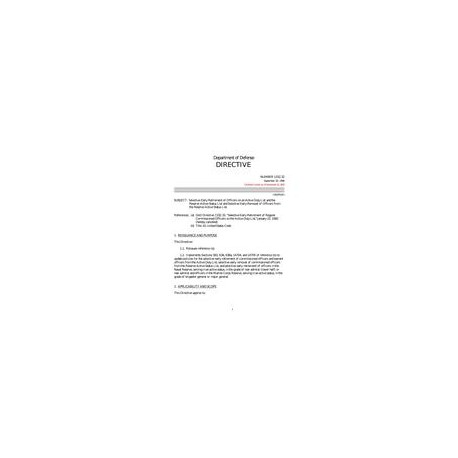DOD DODD-1332.32